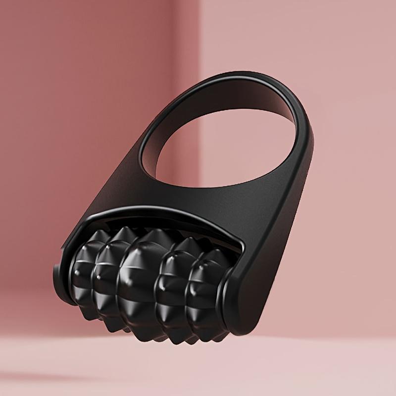 

Portable Manual Face Roller with Acupressure Nodes Puffiness Relief Massage Tool for Eye Area, Jawline, Cheek чёрный