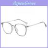 Classic Tr90 Blue Light Filter Eyeglasses With Oval Frame Suitable For Long Face Shape For Daily Use