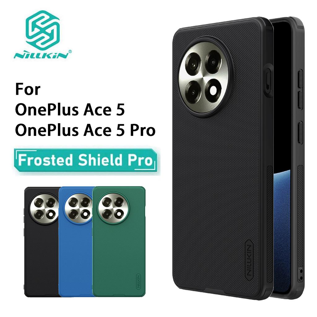 For OnePlus Ace 5 Pro Phone Case Nillkin Super Frosted Shield Pro Hard PC+TPU Shell Shockproof Back Cover