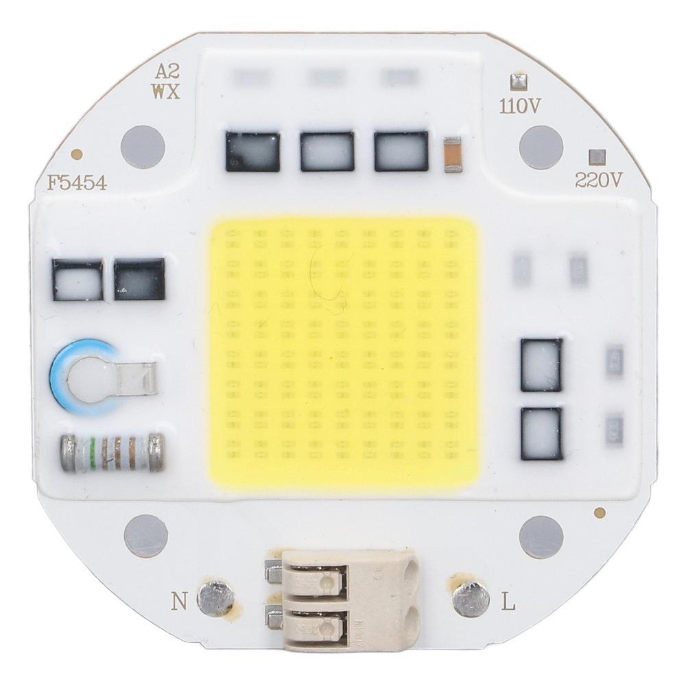 Durable 50W/70W/100W COB Lamp Bead 110V Aluminum Base COB Light Emitter COB LED Chip Home Office Garage Use