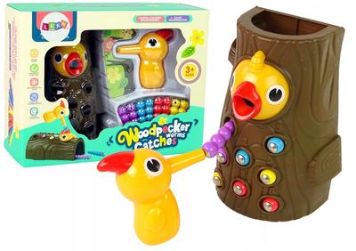 Game Feed the Bird Woodpecker and Worms Dexterity Magnetic