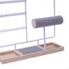 Earrings Display Organizer Rack for Jewelry Storage And Necklace Holder