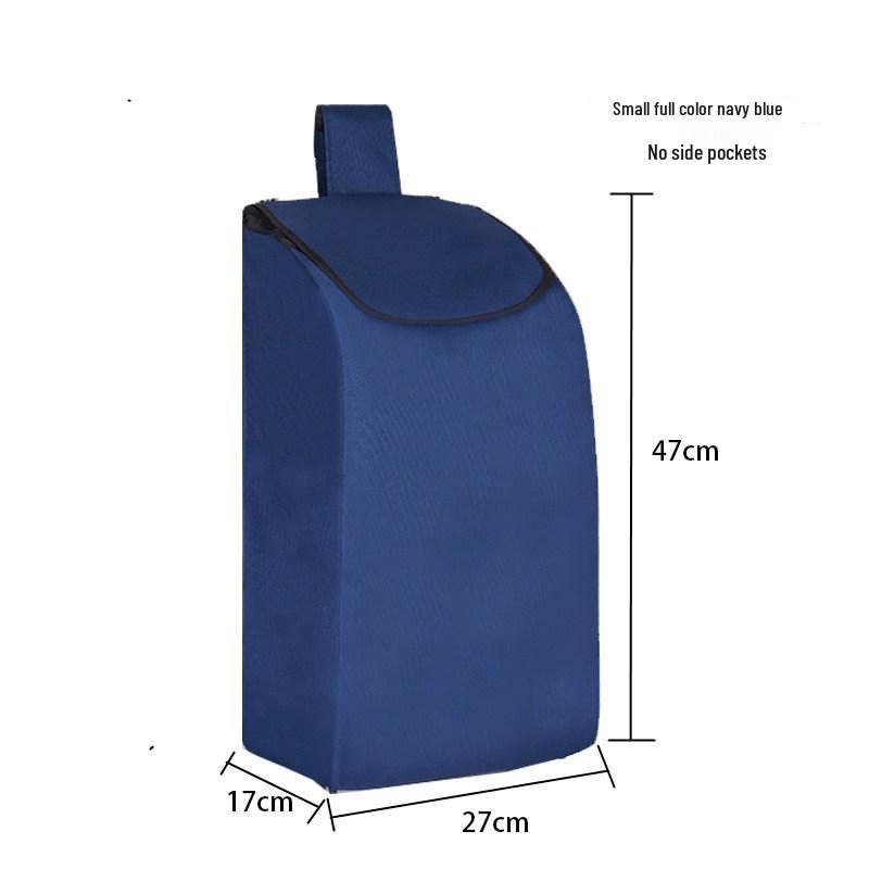 Waterproof Oxford Cloth Shopping Cart Bag – Thickened, Portable, and Durable Handcart Bag