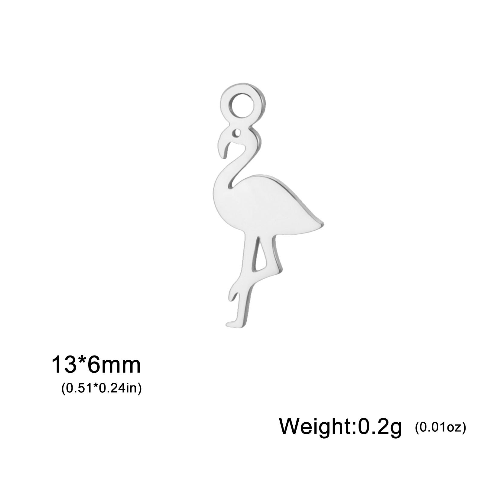 

Teamer 5pcs/Lot Fat Bee Panda Charms For Jewelry Making Stainless Steel Elephant Pendant DIY Accessories For Bracelet Necklace
