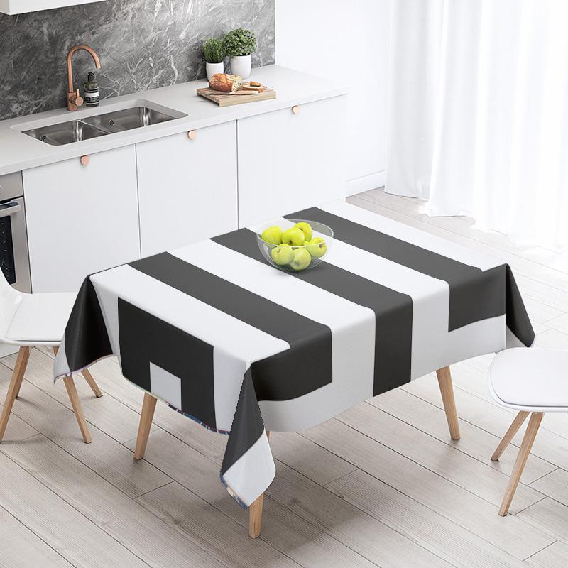 Abstract Geometrisch Tafelkleed 1 Stuk Duurzaam Feestdecoratie Restaurant Cafe Eettafel Tafelkleden 140X200cm 140x180cm