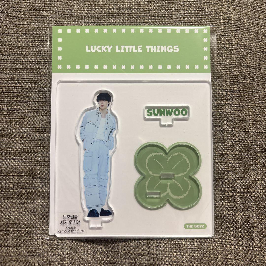 

[USED] THE BOYZ Sunwoo LUCKY LITTLE THINGS Acrylic Stand