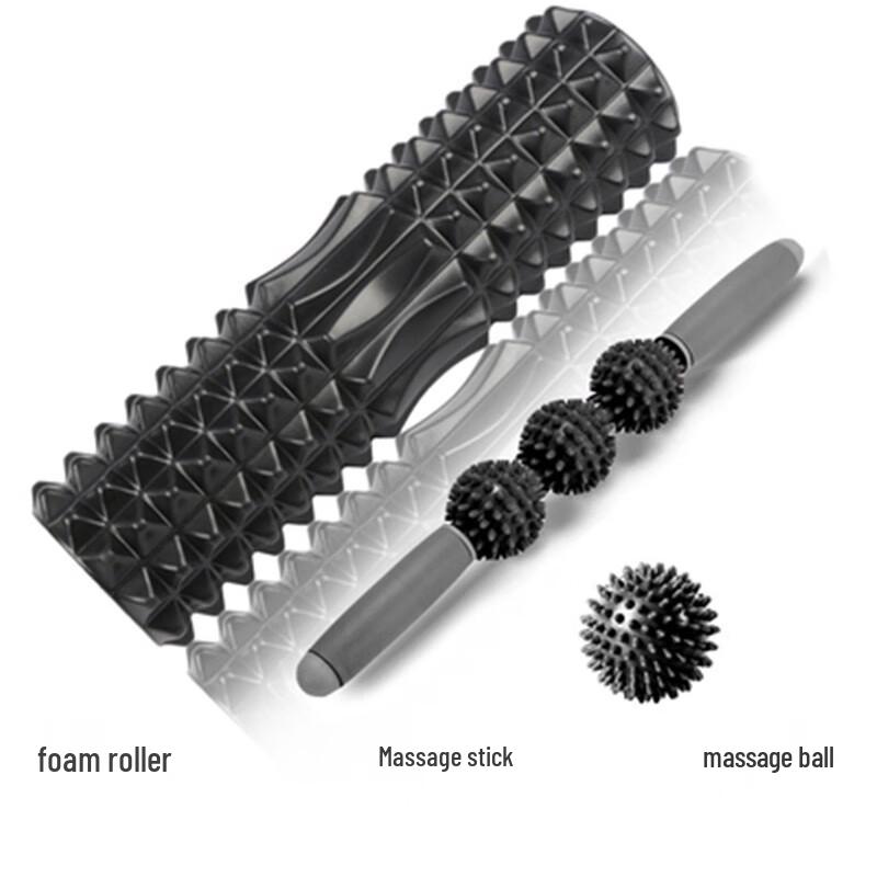 Longchan Yoga Foam Roller Set - Crescent & Wolf-Tooth
