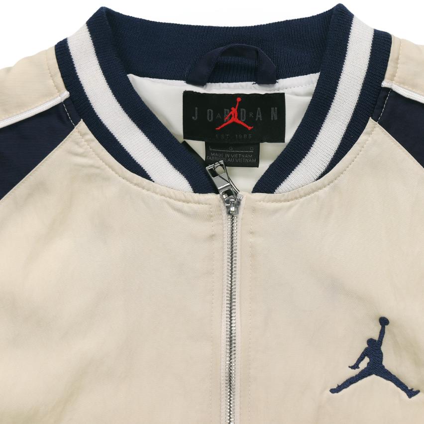 Jordan Baseball Jacket Men's Light Milk White CD5772-271