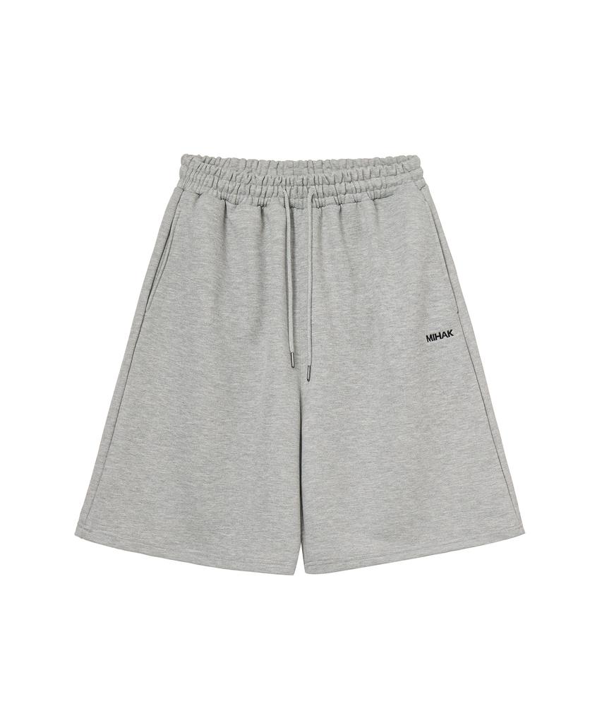 Mihag Pocket Logo Bermuda Shorts (Gray)