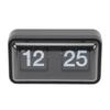 Retro Flip Clock Multifunctional Stylish Innovative Mechanical Flip Desk Clock with Clear Cover for