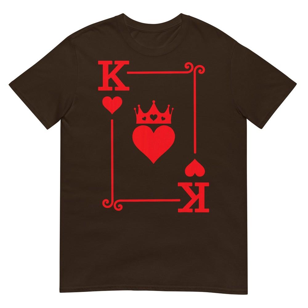 King Hearts Card Costume Playing Cards King Of Hearts Tshirt