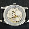 VINTAGE HMT JANATA HAND-WINDING INDIAN MENS ARABIC BLUE DIAL WATCH a440930-4
