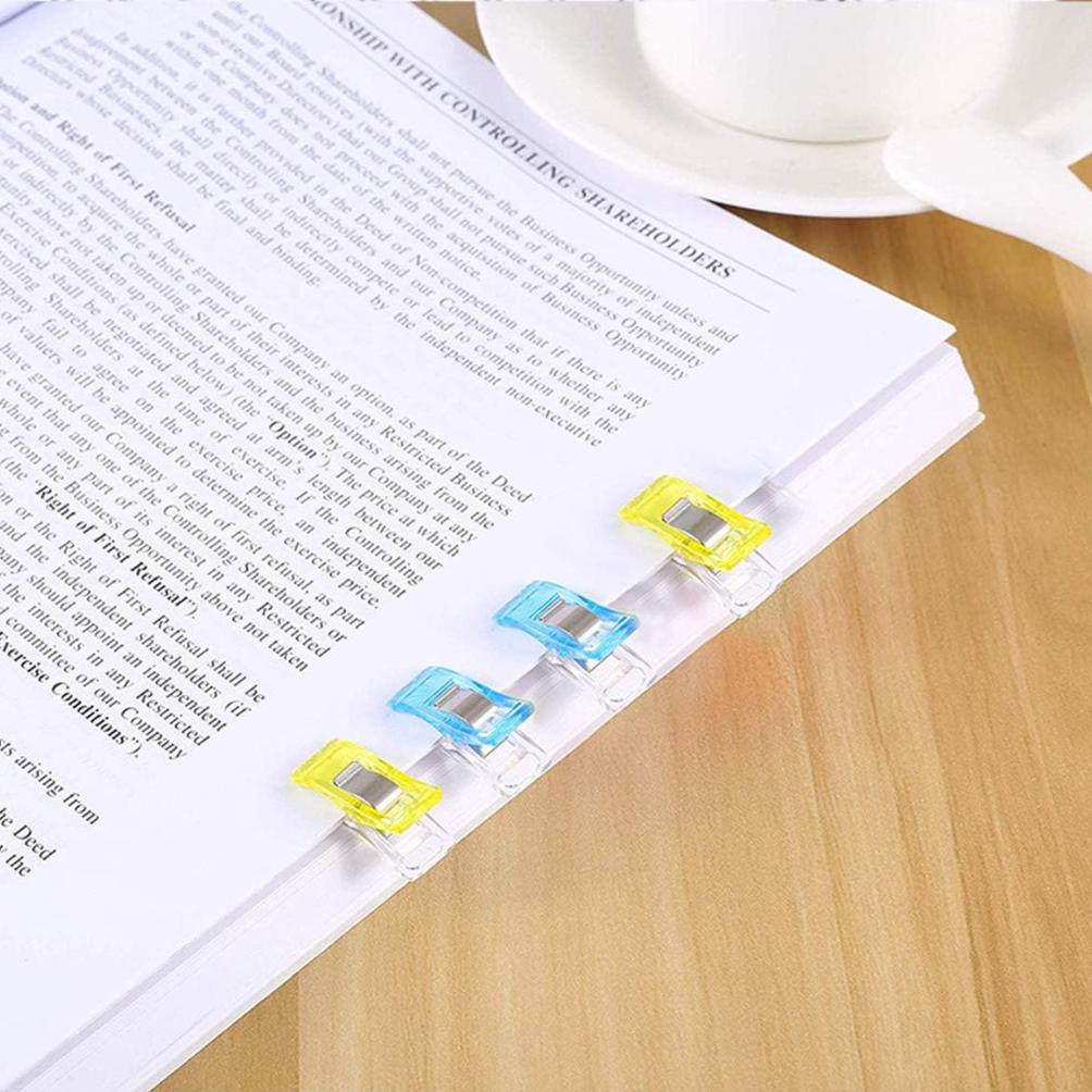 Sewing Clips Premium Quilting Clips for Supplies Crafting Tools, Assorted Colors Plastic Clips for Crafts,Sew Clip