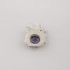 Natural Iolite Gemstone Silver Pendant 0.5" 925 Sterling Silver Designer Jewelry For Gift CP-43-10
