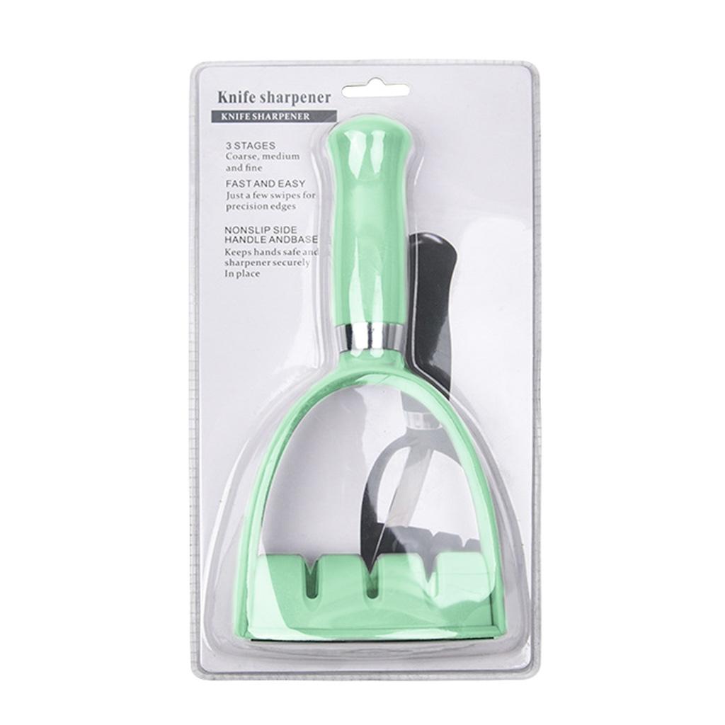 Multifunctional Knife Sharpener 3 Stage Kitchen Polish Blade Sharpening Tool Practical Chef Kitchen Knife Accessories