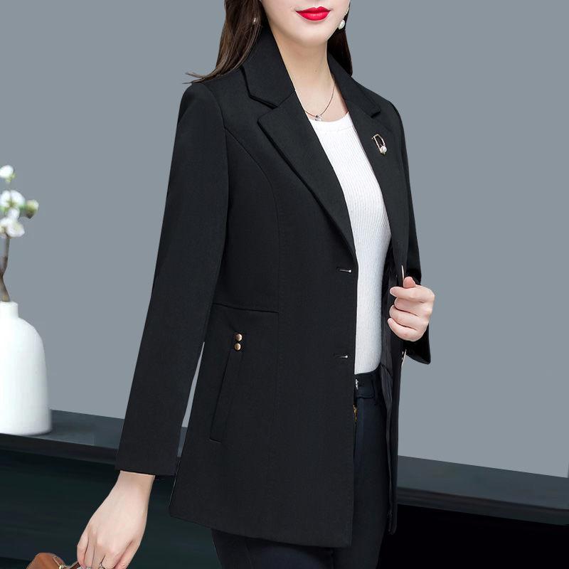 Mother Autumn Coat  New Fashion Short Blazer Jacket Middle-Aged Elderly Temperament Women Suit Coat High Quality Suit Tops 5XL