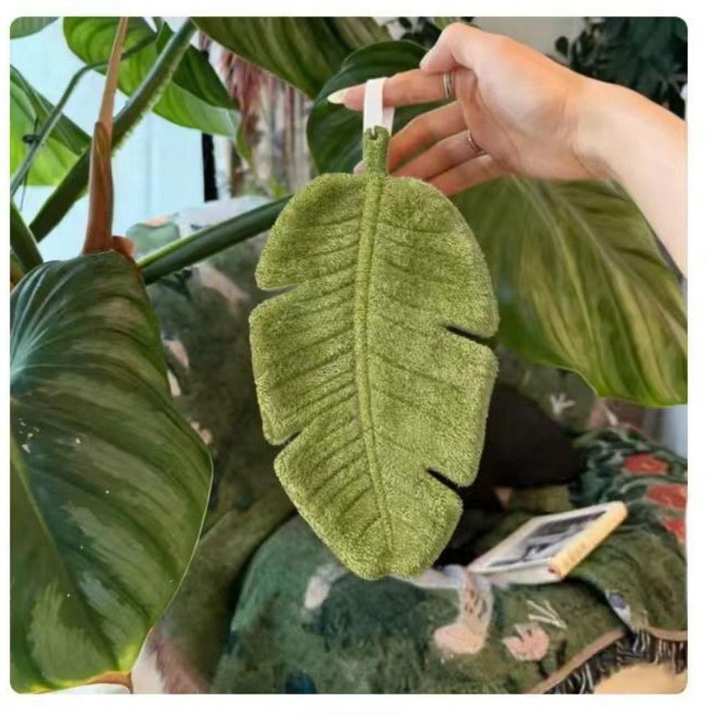 Absorb Water Hand Towel Coral Velvet Bathroom Kerchief High Quality Kitchen Handkerchief  Kitchen