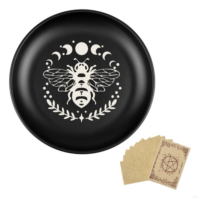 62KD Steel Holder Iron Plate for Intimate Gatherings and Home Accent Wax Stand for Wedding