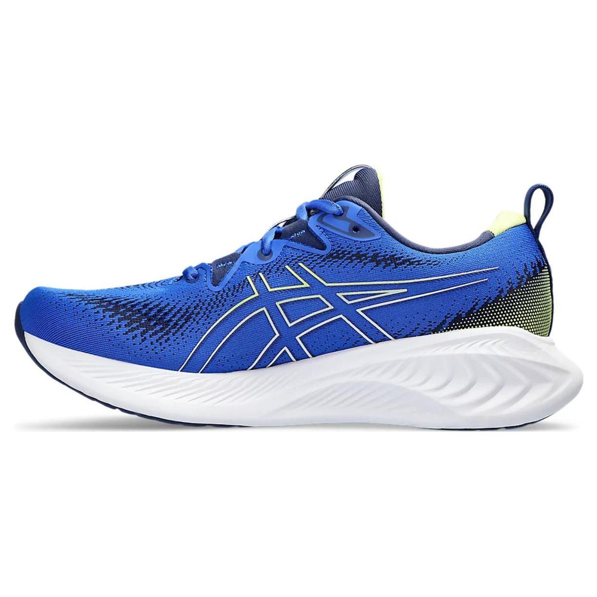 ASICS Gel-Cumulus 25 Men Low Top Running Shoes Blue Yellow White 1011B621-406