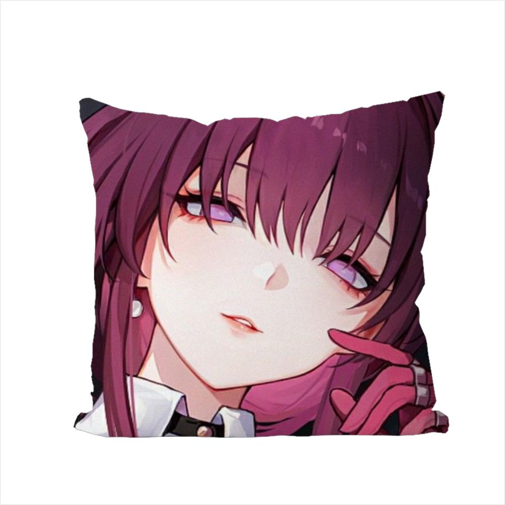 Honkai Star Rail Pillow Case For Car Sofa Decorative Home Doublesided Print Plush Square Throw Pillow Cushion Cover