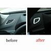 Fit For BMW X1 F48 2016- Matte Silver Dashboard Air Outlet Vent Frame Trim