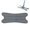 3/6/12pcs Replacement Mop Pads For Butterfly Mop / X-Shape Mop, Washable Mop Head, Multifunctional Microfiber Cleaning Pads For Wall, Floors And Glass