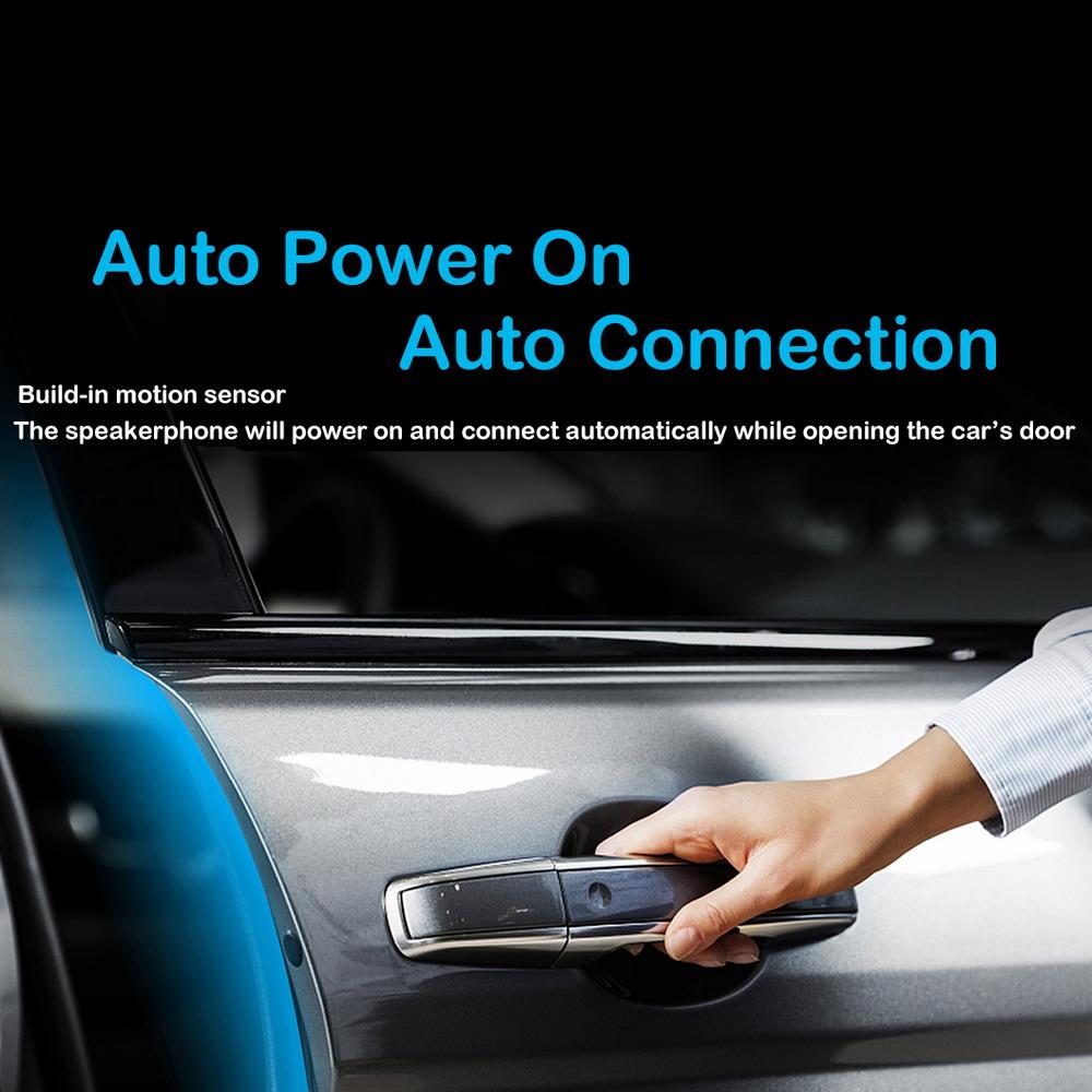 Bluetooth-compatible Sun Visor Wireless Handsfree Car Kit Bluetooth Speaker Speakerphone MP3 Music Player Car Accessories