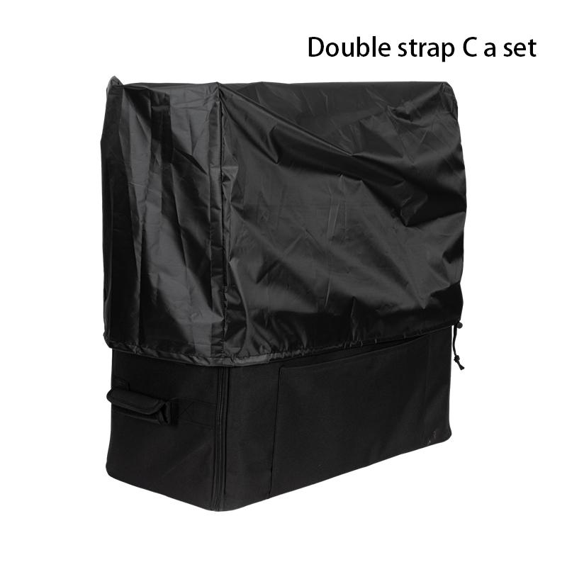 Portable Folding Bike Storage Box For Brompton Bike Storage Dustproof Box Waterproof Car Trunk Transport Storage Dustproo Box 16-18 bag And Cover