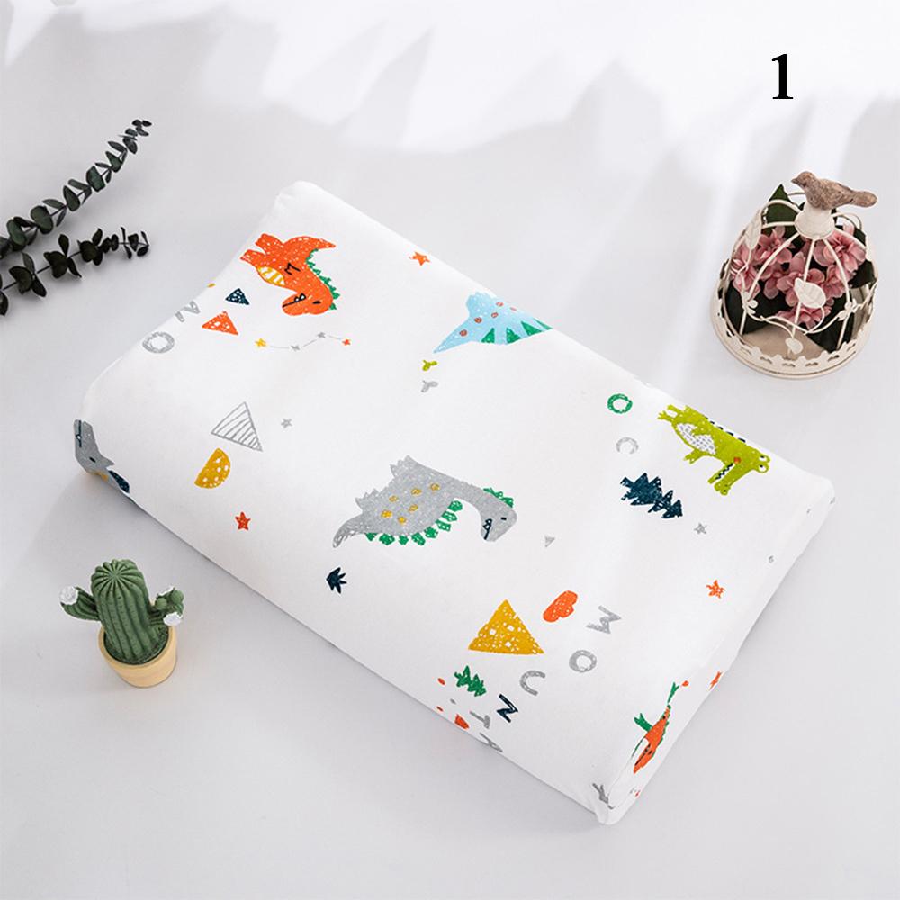 Cute Cartoon Pattern Pillowslip 27cm*44cm/30*50cm Baby Pillow Cover Adult Children Latex Pillow Case Durable Cotton Pillow Case