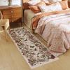American-Style Floral Carpet, Moisture-Proof, Machine Washable, Hallway Rug, Bedroom Bedside Rug, Home Decoration