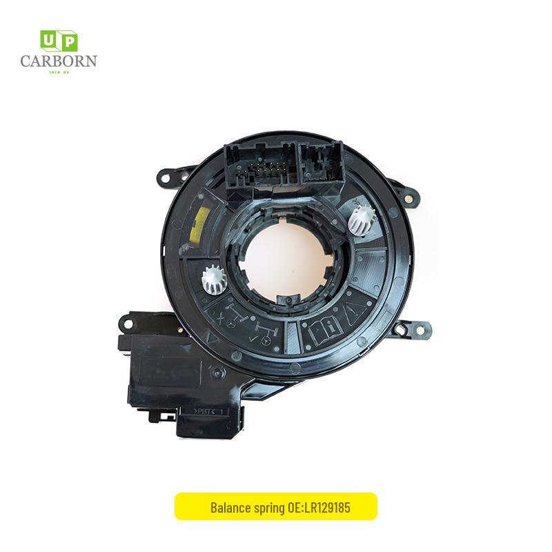 Compatible with 2020+ Land Rover Defender 110/90: Carbon Fiber Nappa Steering Wheel with Alcantara Paddle Shifters & Clock Spring.