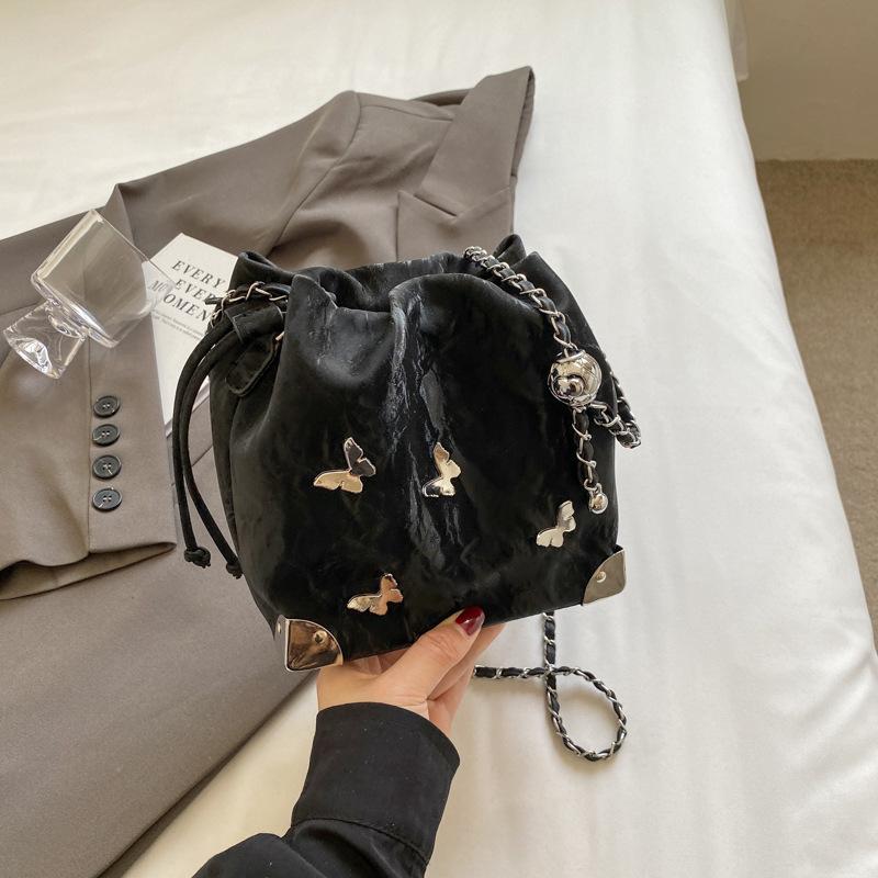 Fashion Bag Women's Butterfly Shoulder Bag Chain Messenger Bag