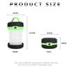 LED Camping Light Retractable Camping Lantern Portable Tent Light Waterproof Emergency Light Camping Lamp Use AA Battery