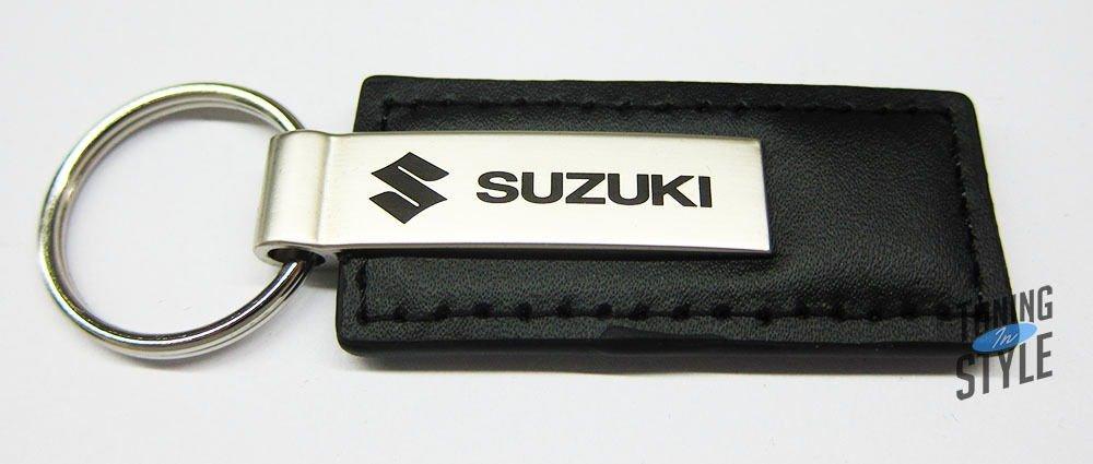 

Оригинальный кожаный брелок Suzuki черного цвета KC1540.SUZ чёрный