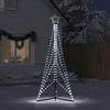 LED Christmas Tree 483 Cold White LEDs 240 Cm