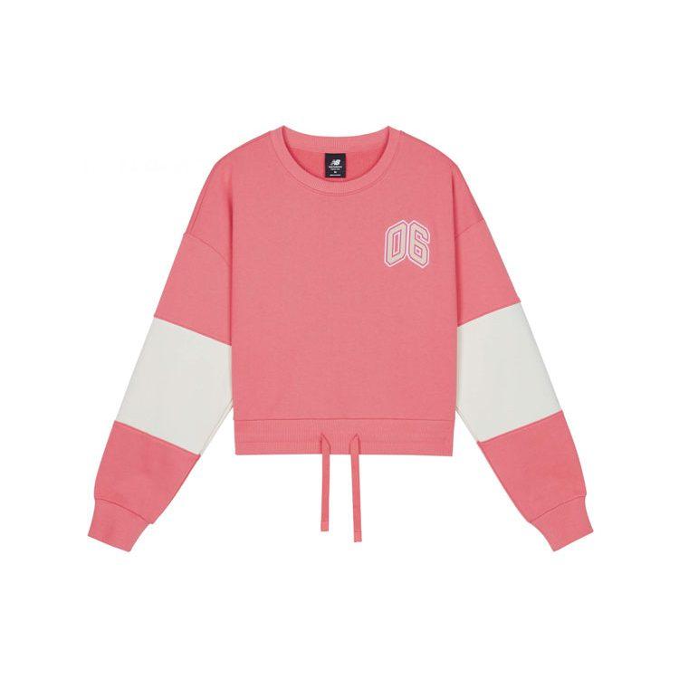 New Balance Sweatshirt Women's Pink AWT03336-CRO