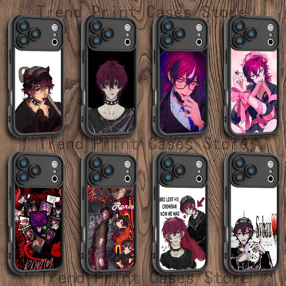 Ronin K-Killer C-Chat Phone Case For iPhone 17,16,15,14,13,12,11,Pro,Max,Plus,X,XS,SE4,E,Mini Black Thickened border Case