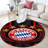 FC Bayern Munchen Pattern Round rug,Carpet Rug for Living Room Bedroom Playroom ,Non-slip Floor Mat,Holiday Gifts and Birthday Gifts.