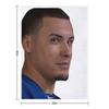 Javy Baez Eyes Throw Blanket Hairys Flannel Hairy Single Blankets