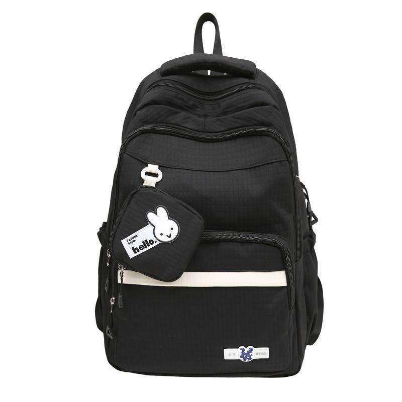 Multi-layered Schoolbag for Girls, Large-capacity College Casual and Fashionable Backpack for Young Girls