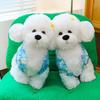 New Bichon Poodle Plush Toy Cute Dog Doll Doll Girls Children's Birthday Gift