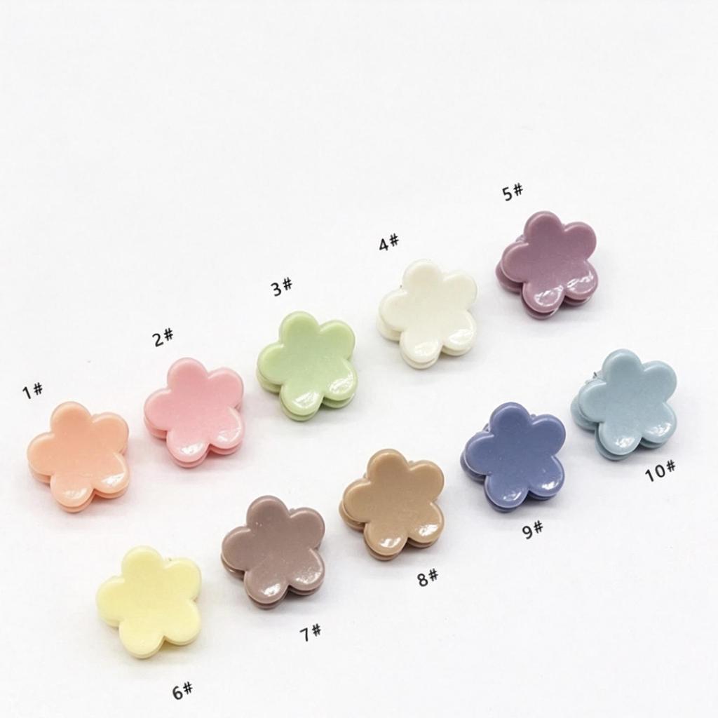 Mini Hair Claw Clips | Assorted Colors | Princess Hair Accessories