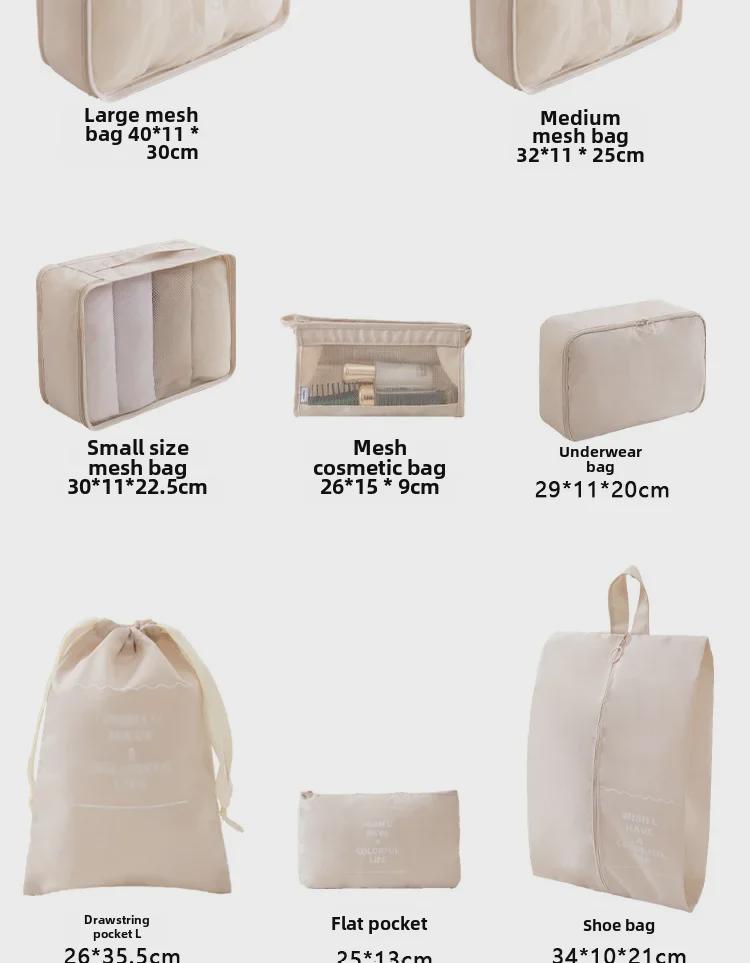 Portable Travel Suitcase and Clothing Storage Organizer for Underwear and Clothes