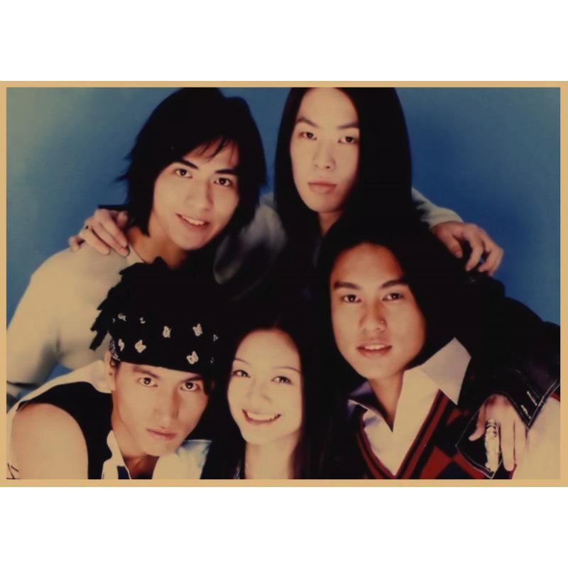 

Free Shipping Meteor Garden Retro Poster - Vic Chou & Barbie Hsu White card paper (non-adhesive) 30*42 cm