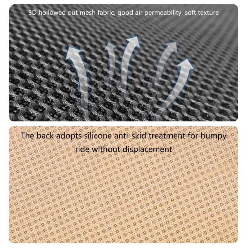 Univerzální elektrický ventilovaný podsedák do auta s USB rozhraním - Rychlé chlazení Třístupňově nastavitelný podsedák