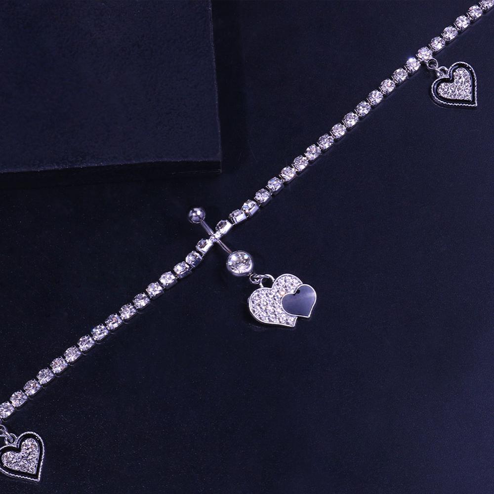 Fashion Navel Piercing Waist Chain Woman y2k Heart Butterfly Bead Belt Belly Chains Jewelry for Women free shipping
