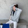 Women's Trendy 2025 Spring & Autumn Loose Zipper Long Sleeve Plus Size Cardigan Hoodie