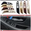 Uppgraderad vänster förarsida inre dörrhandtag Panellist Beige svart för BMW 5-serie F10 F11 F18 520i 523i 525i 528i 535i