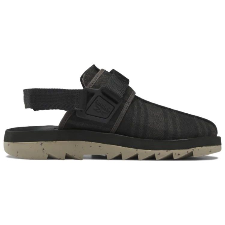 Reebok Beatnik Wear-resistant Non-slip Athletic SandalsUnisex Black IE1956