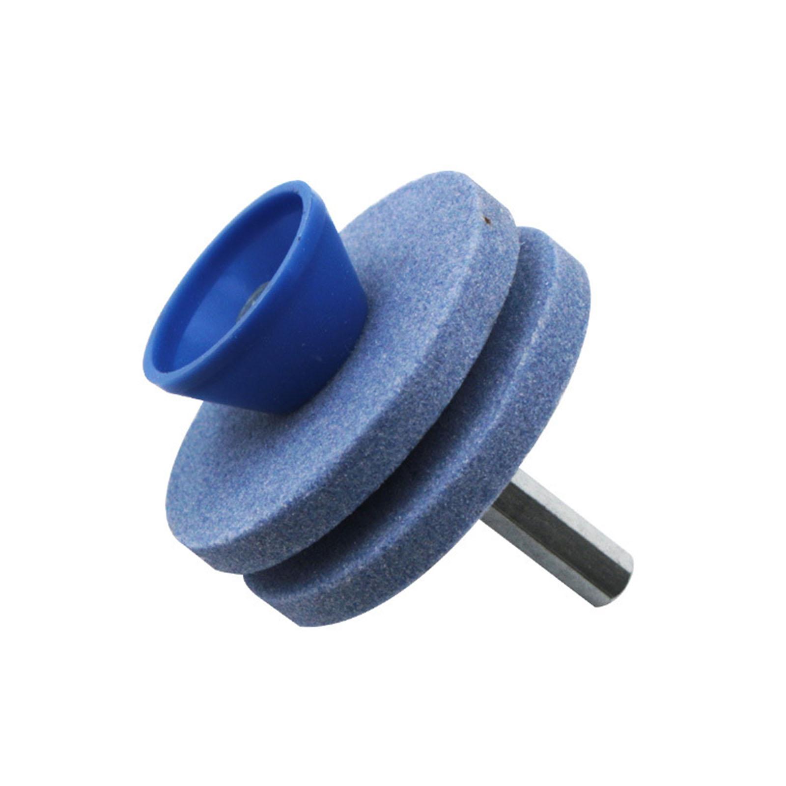 

Точилка для газонокосилки Универсальный шлифовальный инструмент для дрели Шлифовальный круг Точилка для лезвий газонокосилки Более быстрая точилка для ножей 2